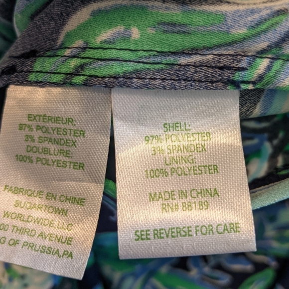 Lilly Pulitzer Nila Jumpsuit High Tide Take it or Leaf it Floral Print Giraffe - Picture 13 of 14